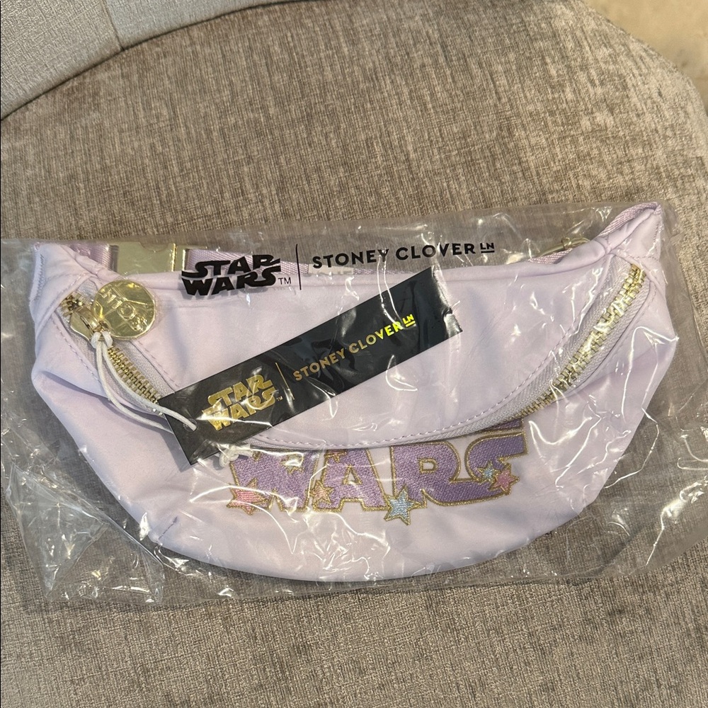 NWT Brand New in Bag Stoney Clover Lane Lavender Star Wars Crossbody Bag